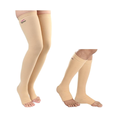 Compression Stockings  - I 15  Below Knee Level I 16 Mid Thigh Level