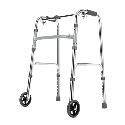 Walker with Front Wheels
